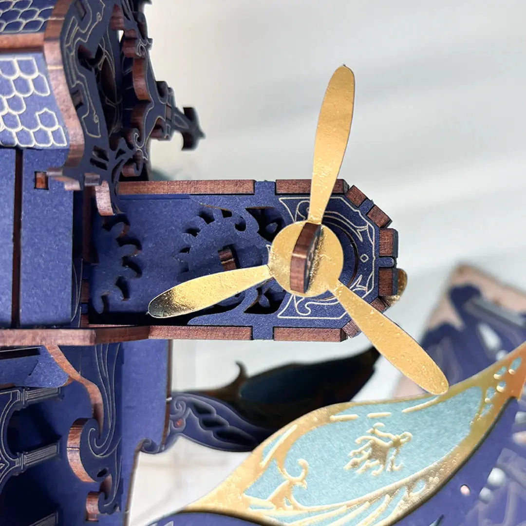 Puzzle 3D Whale Ark of the Universe - Crafterra