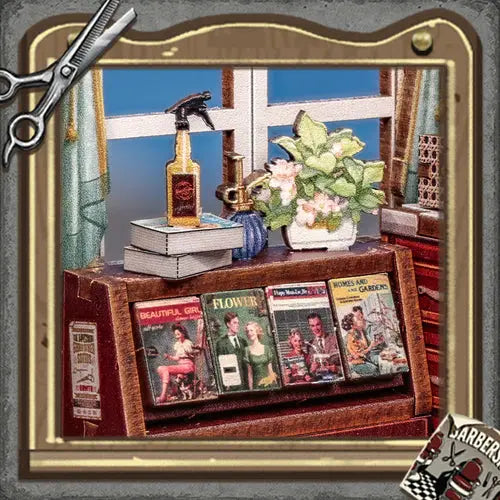 Book Nook John's Hair Salon - Crafterra