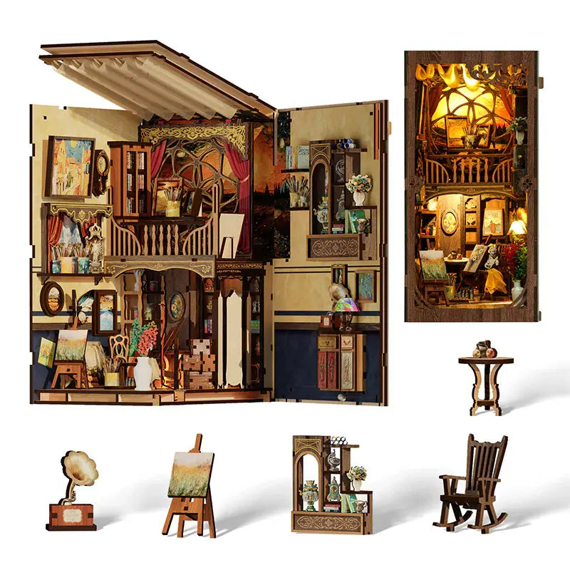 Book Nook A World Within The Frame - Crafterra