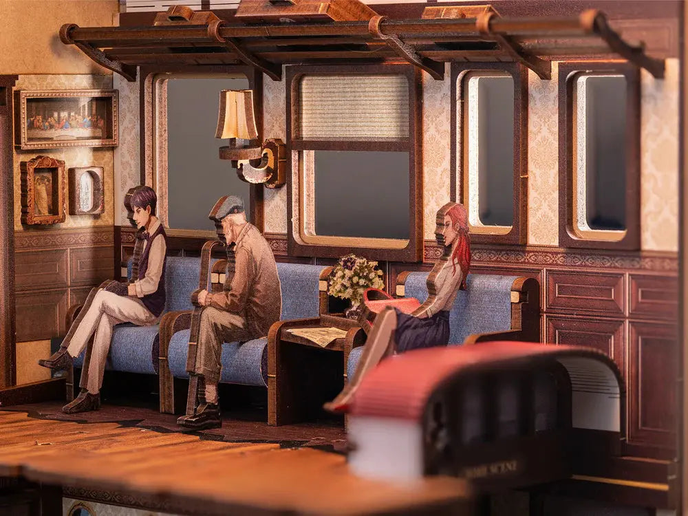 Book Nook Train Mystery - Crafterra