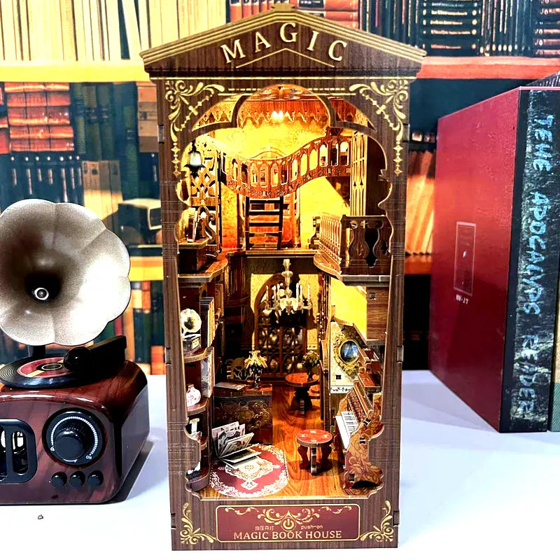 Book Nook Magic Book House - Crafterra