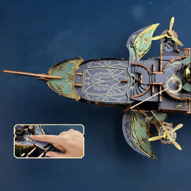 Puzzle 3D Whale Ark of the Universe - Crafterra