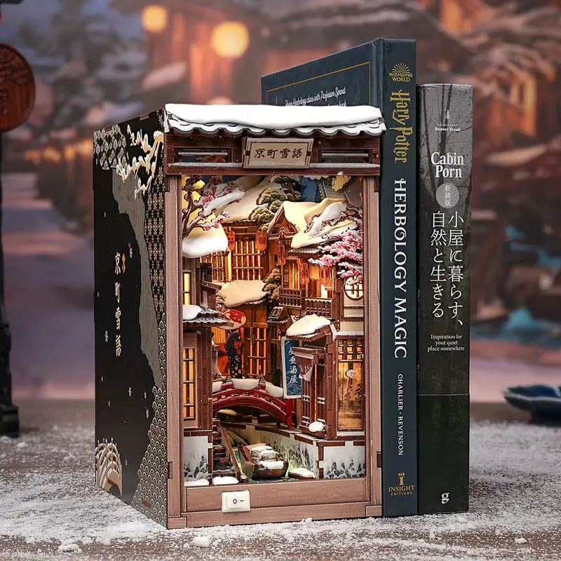 Book Nook Kyoto Snow Whisper Crafterra