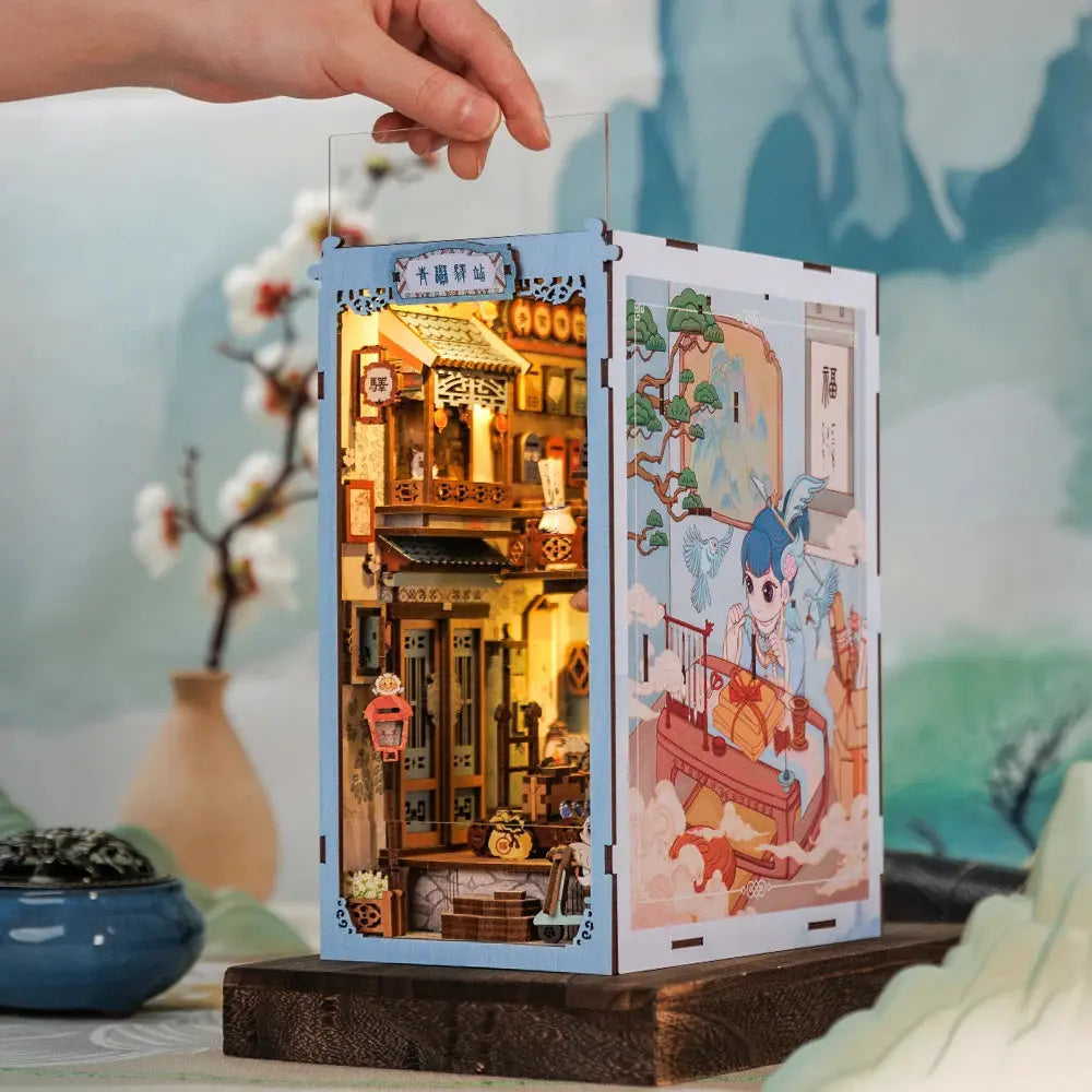 Book Nook Azure Phoenix Lodge - Crafterra