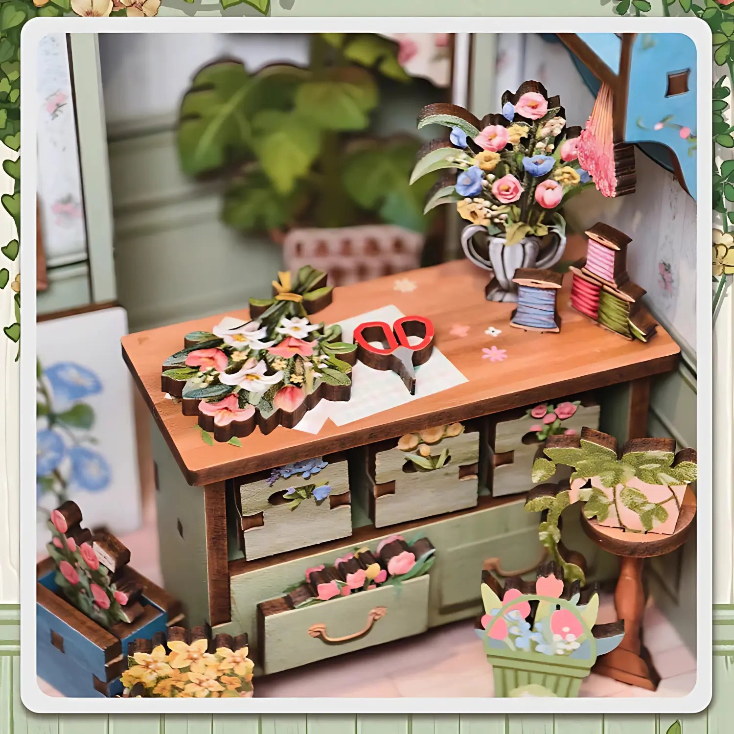 Book Nook Champs-Elysees Florist - Crafterra