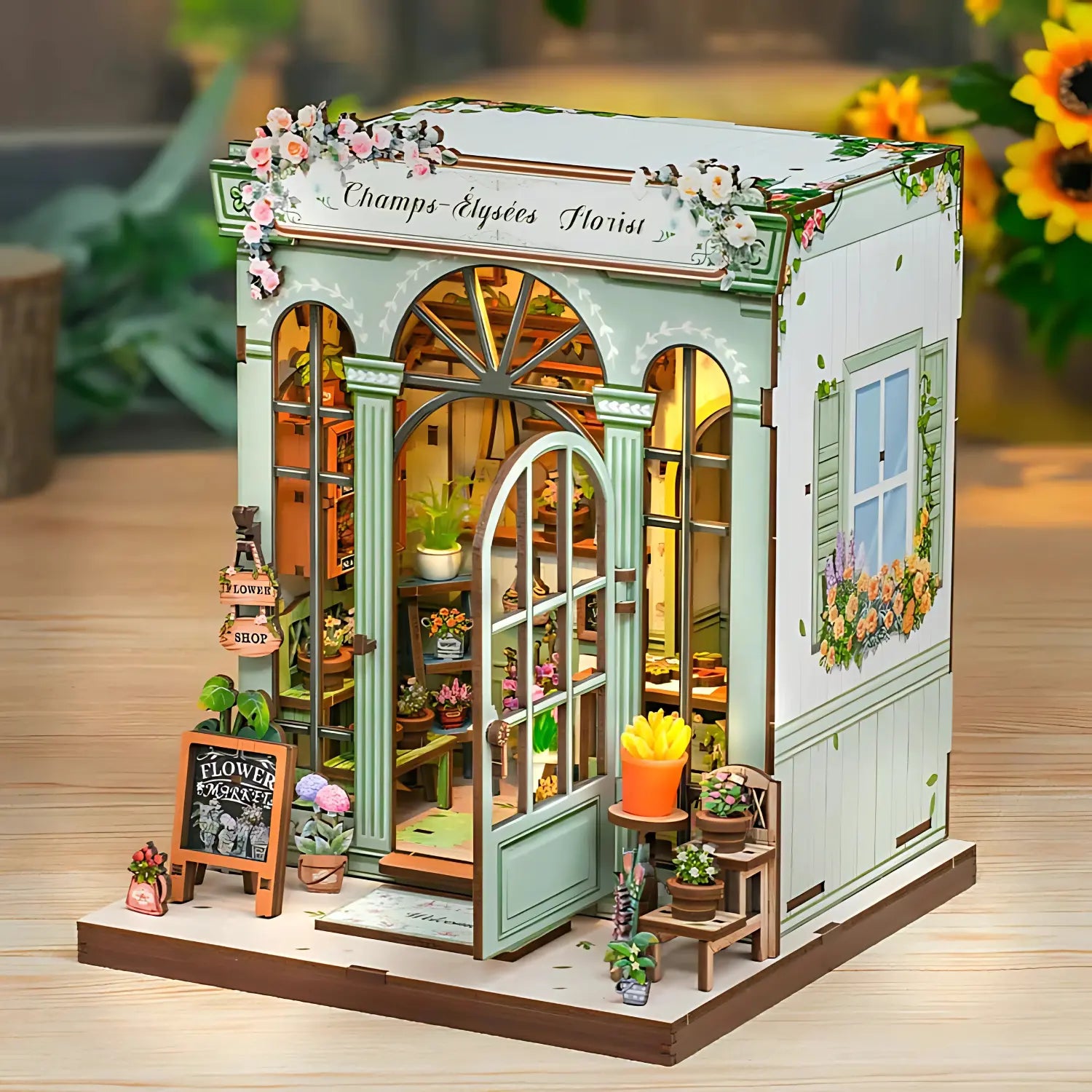 Book Nook Champs-Elysees Florist Crafterra
