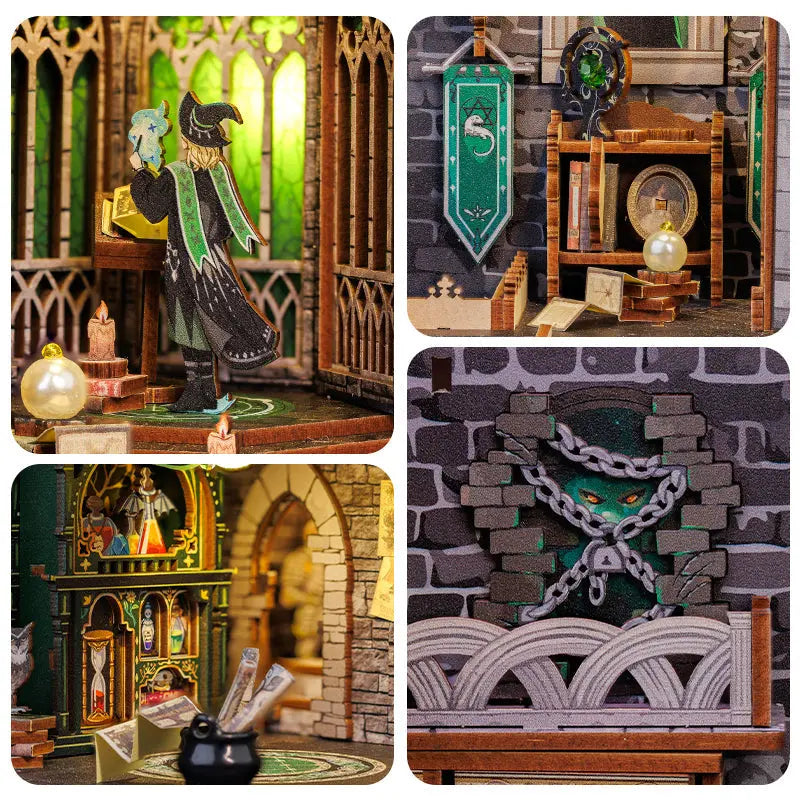 Book Nook Darkness Common Room - Crafterra