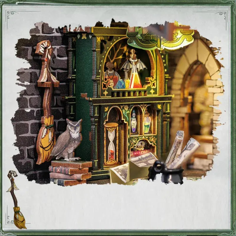 Book Nook Darkness Common Room - Crafterra