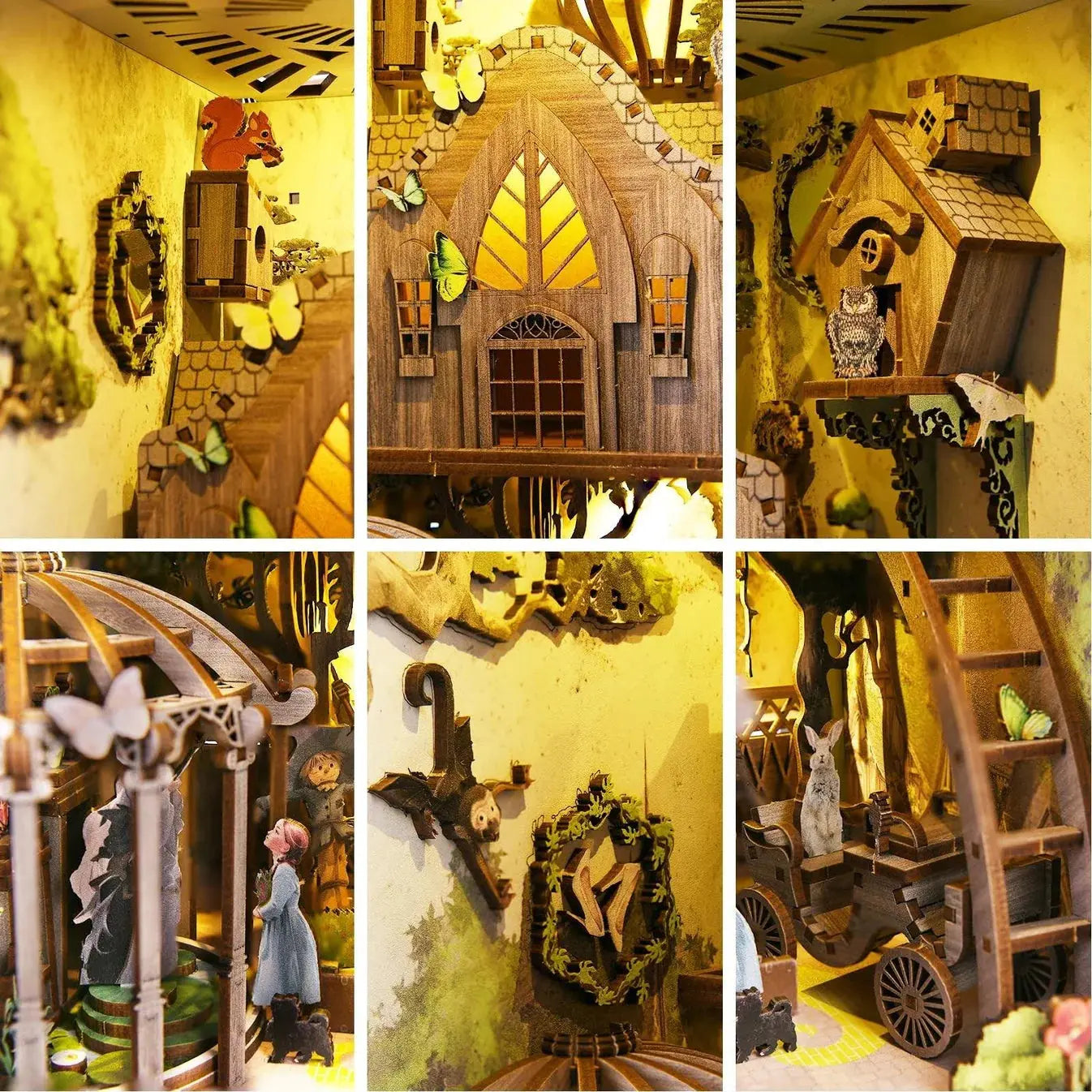 Book Nook Dorothy's Journey - Crafterra