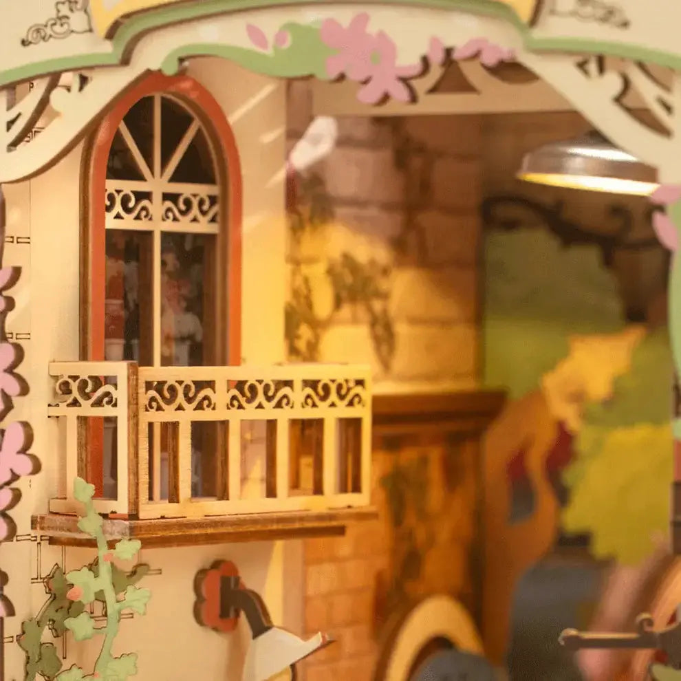 Book Nook Floral Corner - Crafterra