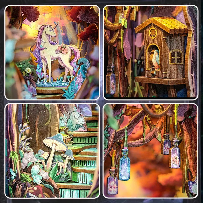 Book Nook Grace of the Forest - Crafterra