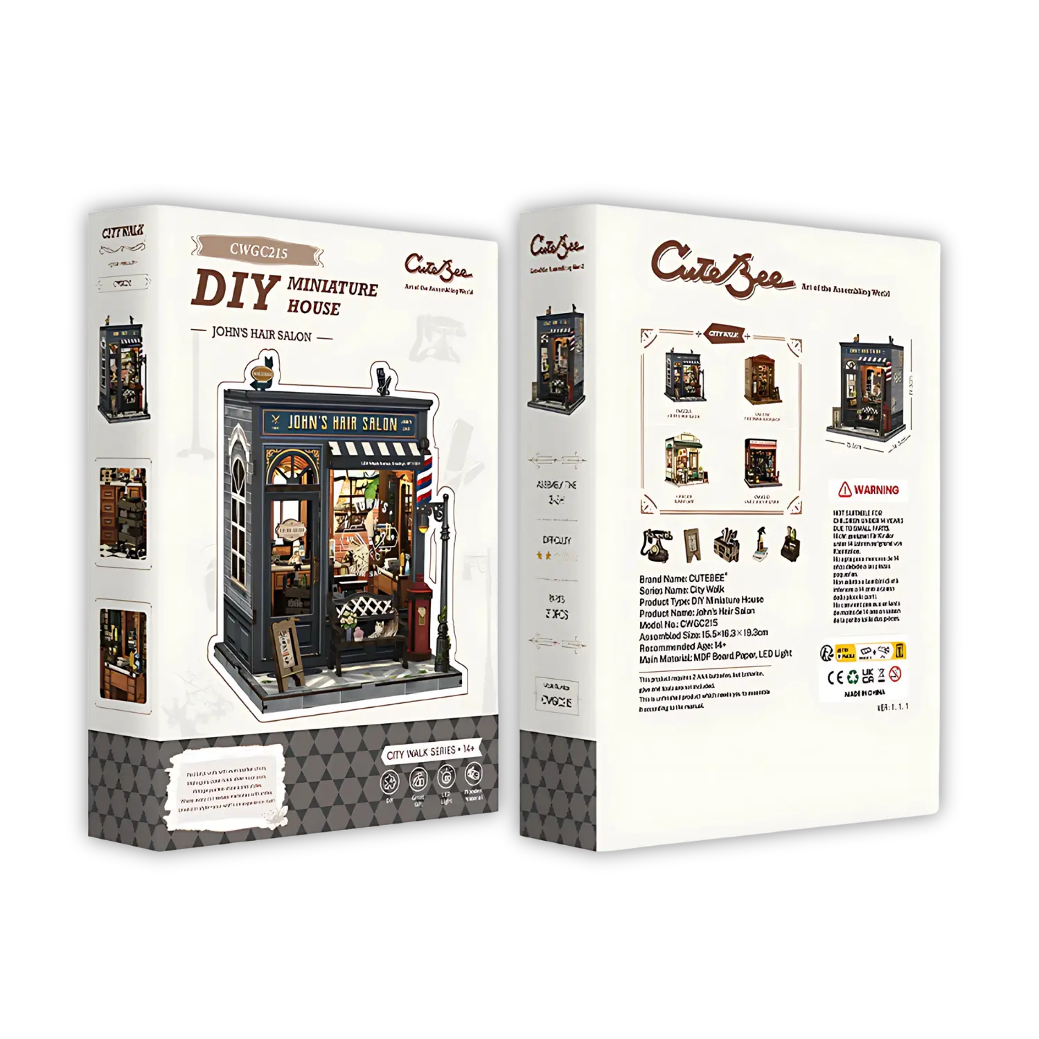 Book Nook John's Hair Salon Crafterra