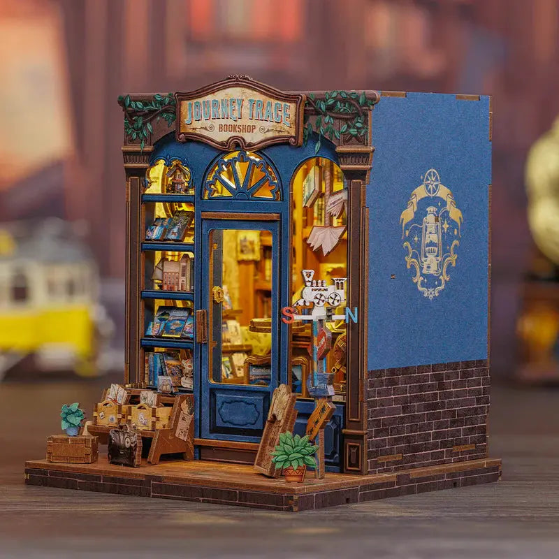 Book Nook Journey Trace Bookshop - Crafterra
