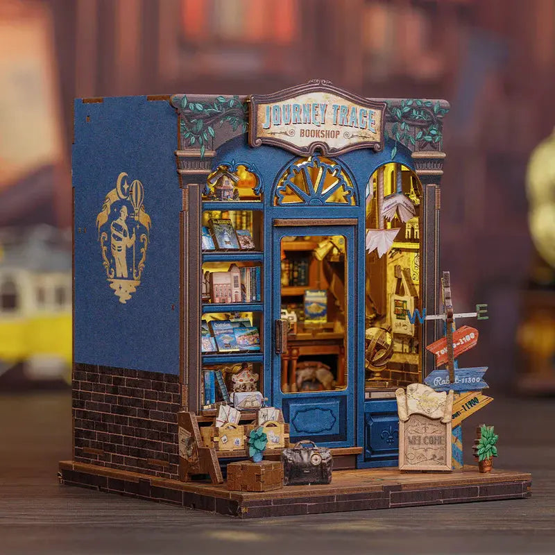 Book Nook Journey Trace Bookshop - Crafterra