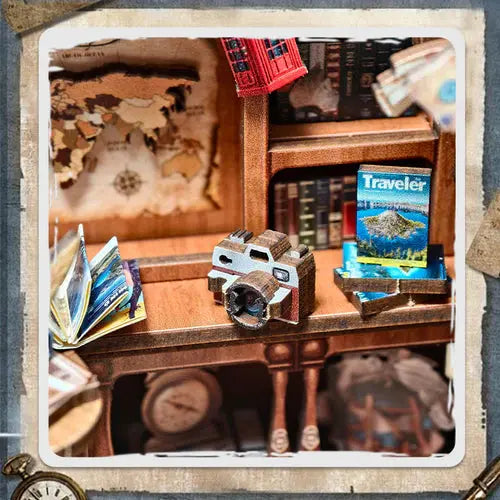 Book Nook Journey Trace Bookshop - Crafterra