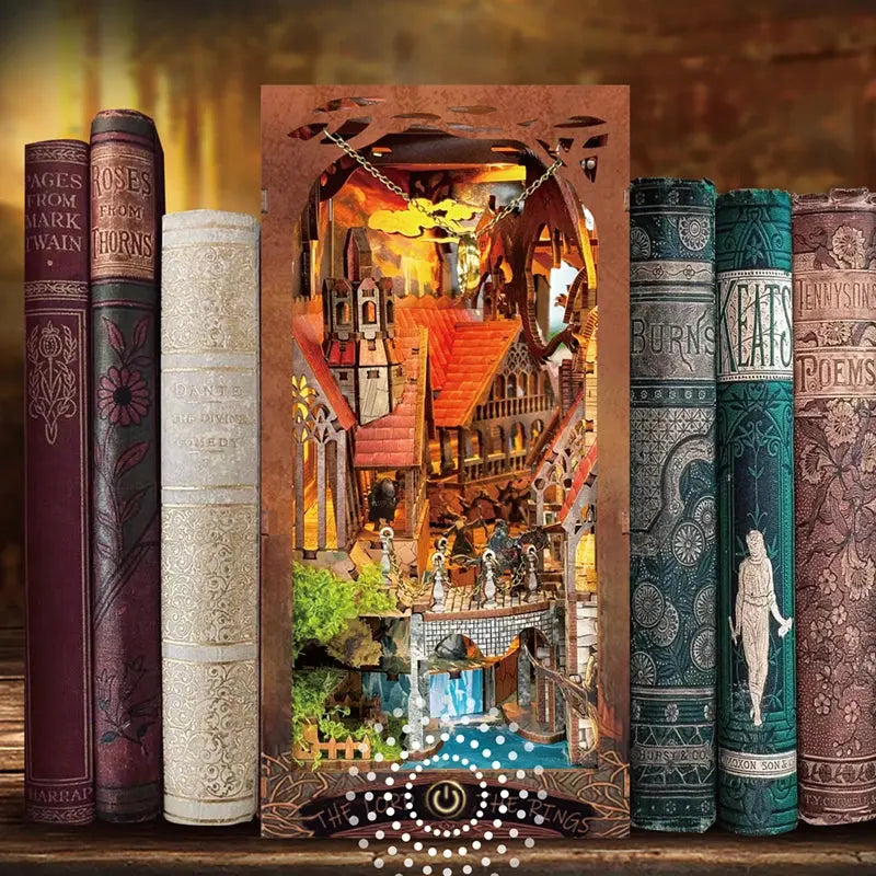 Book Nook Le Seigneur Des Anneaux - Crafterra