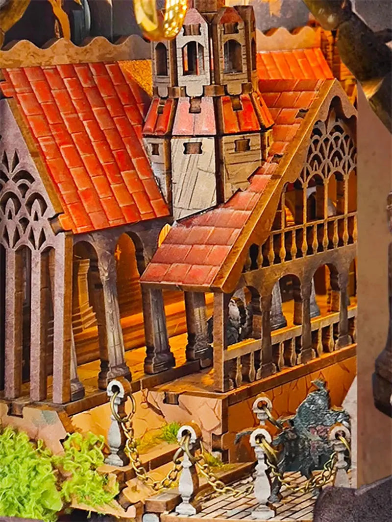 Book Nook Le Seigneur Des Anneaux - Crafterra