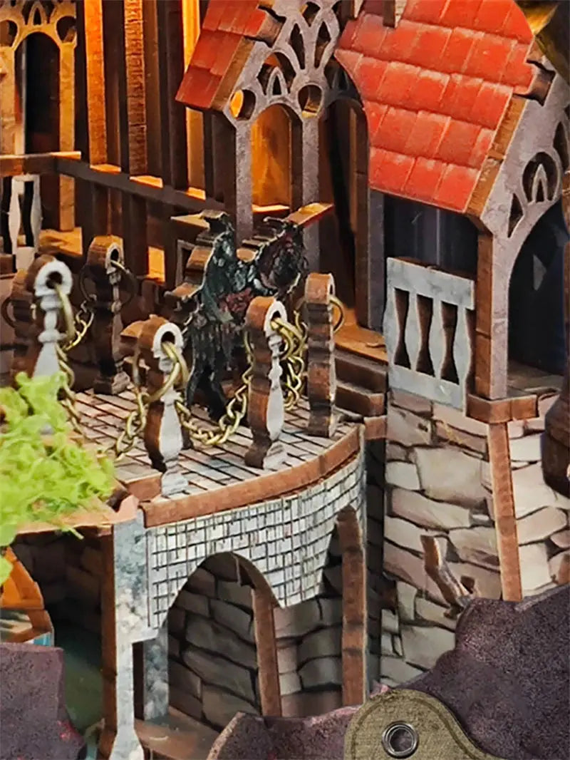 Book Nook Le Seigneur Des Anneaux - Crafterra