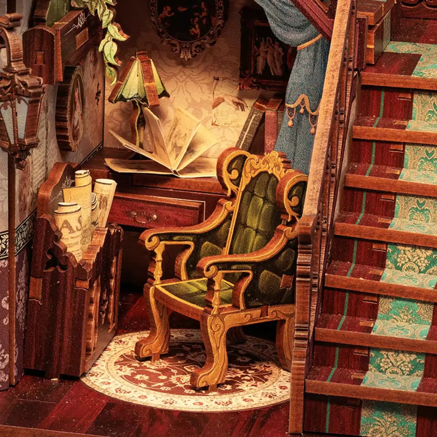 Book Nook Library of Wisdom - Crafterra