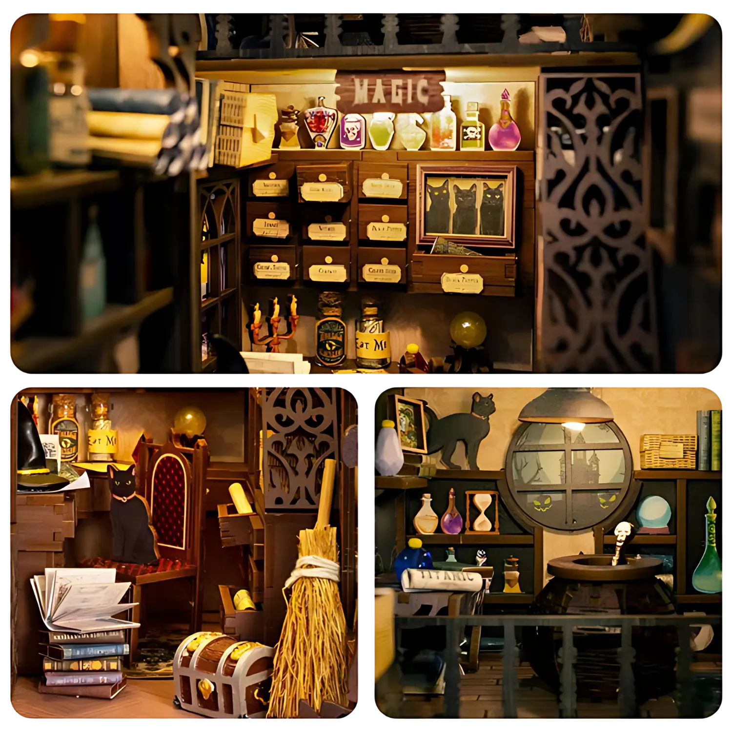 Book Nook Magic Pharmacist - Crafterra