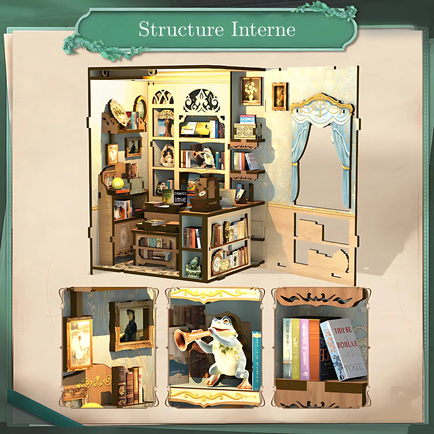 Book Nook Muse Bookstore Crafterra