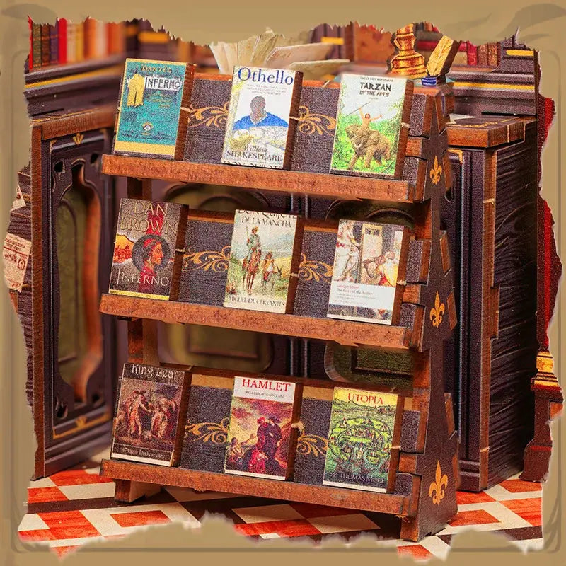 Book Nook Owl Bookstore - Crafterra