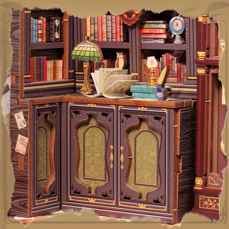 Book Nook Owl Bookstore - Crafterra