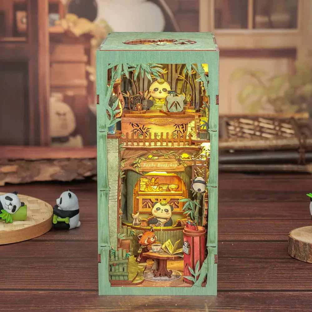 Book Nook Panda Bookshop - Crafterra