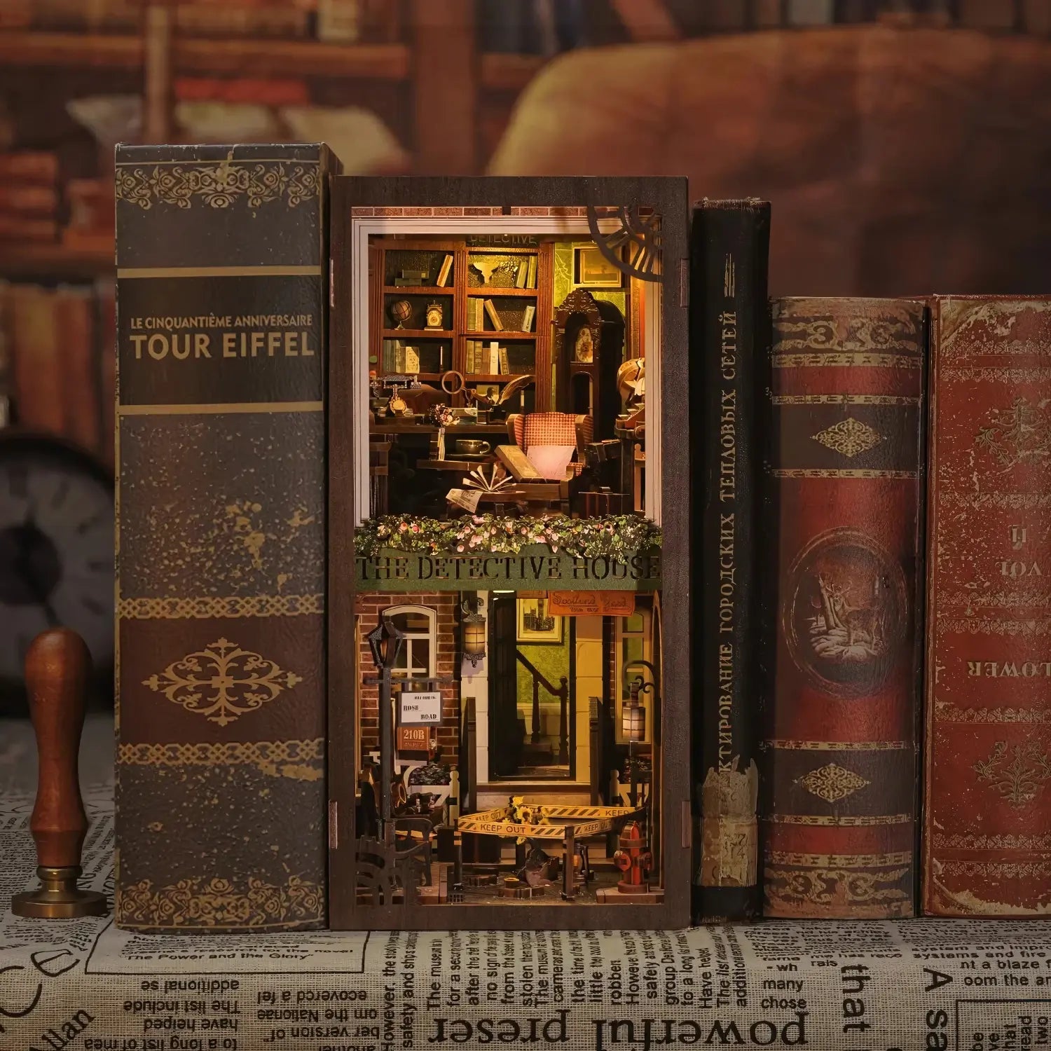 Book Nook Rose Detective Agency Crafterra