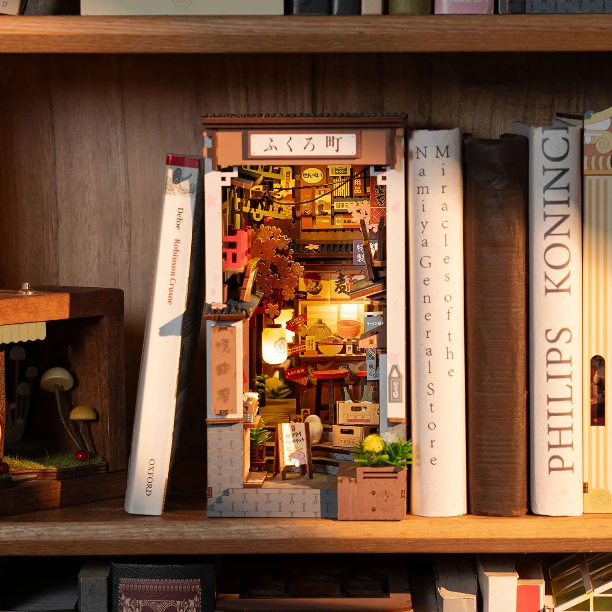 Book Nook Sakura Wine Alley - Crafterra