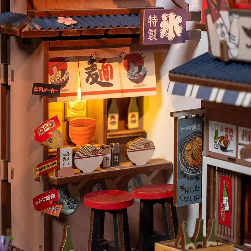 Book Nook Sakura Wine Alley - Crafterra