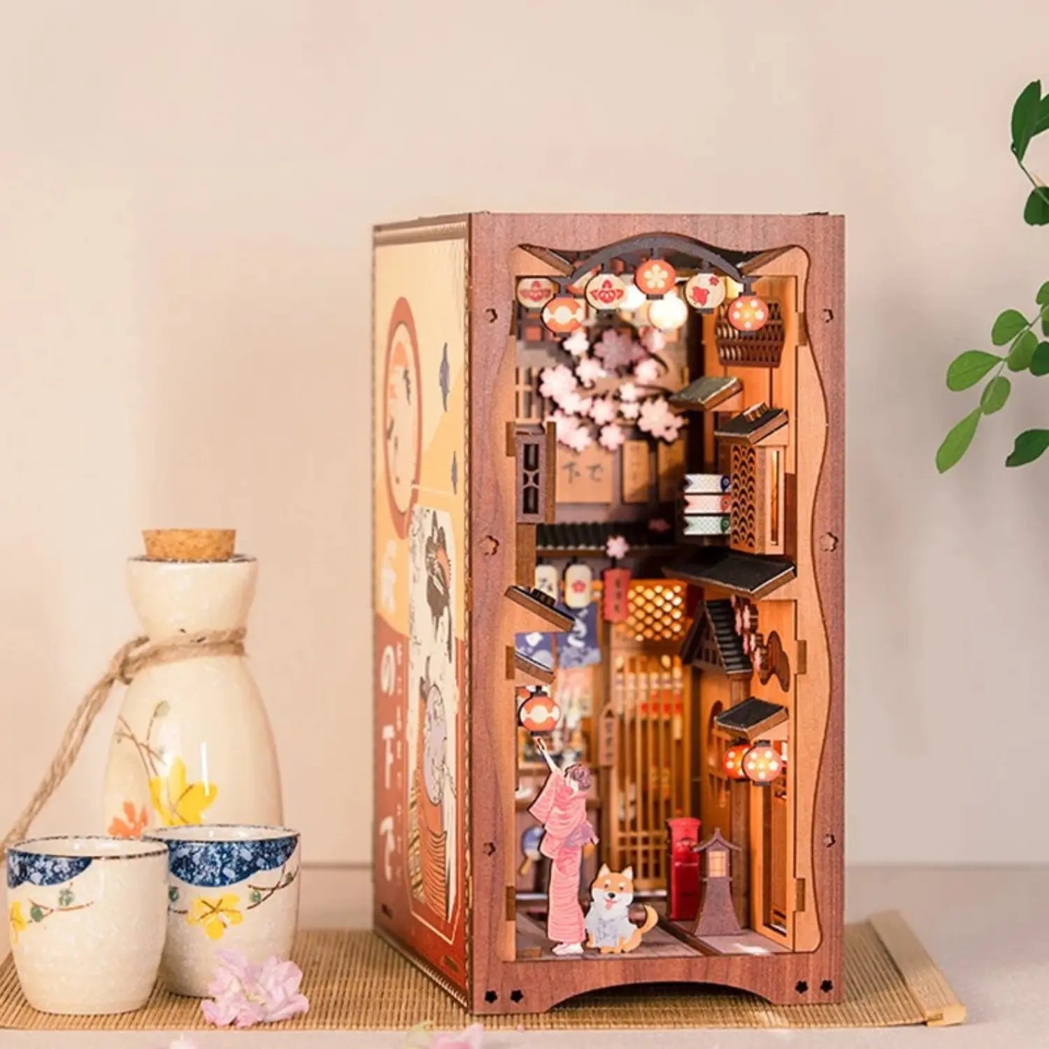 Book Nook Under The Sakura Tree Crafterra