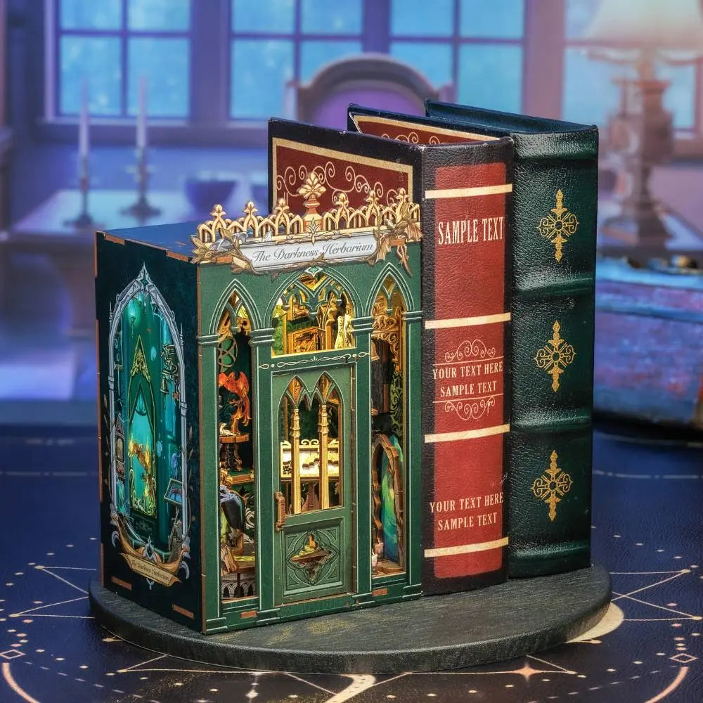 Book Nook The Darkness Herbarium II - Crafterra