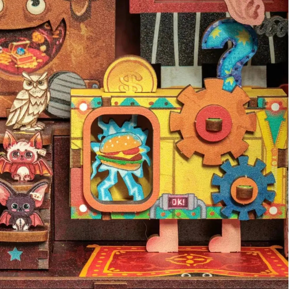 Book Nook Amazing Toys Store II - Crafterra