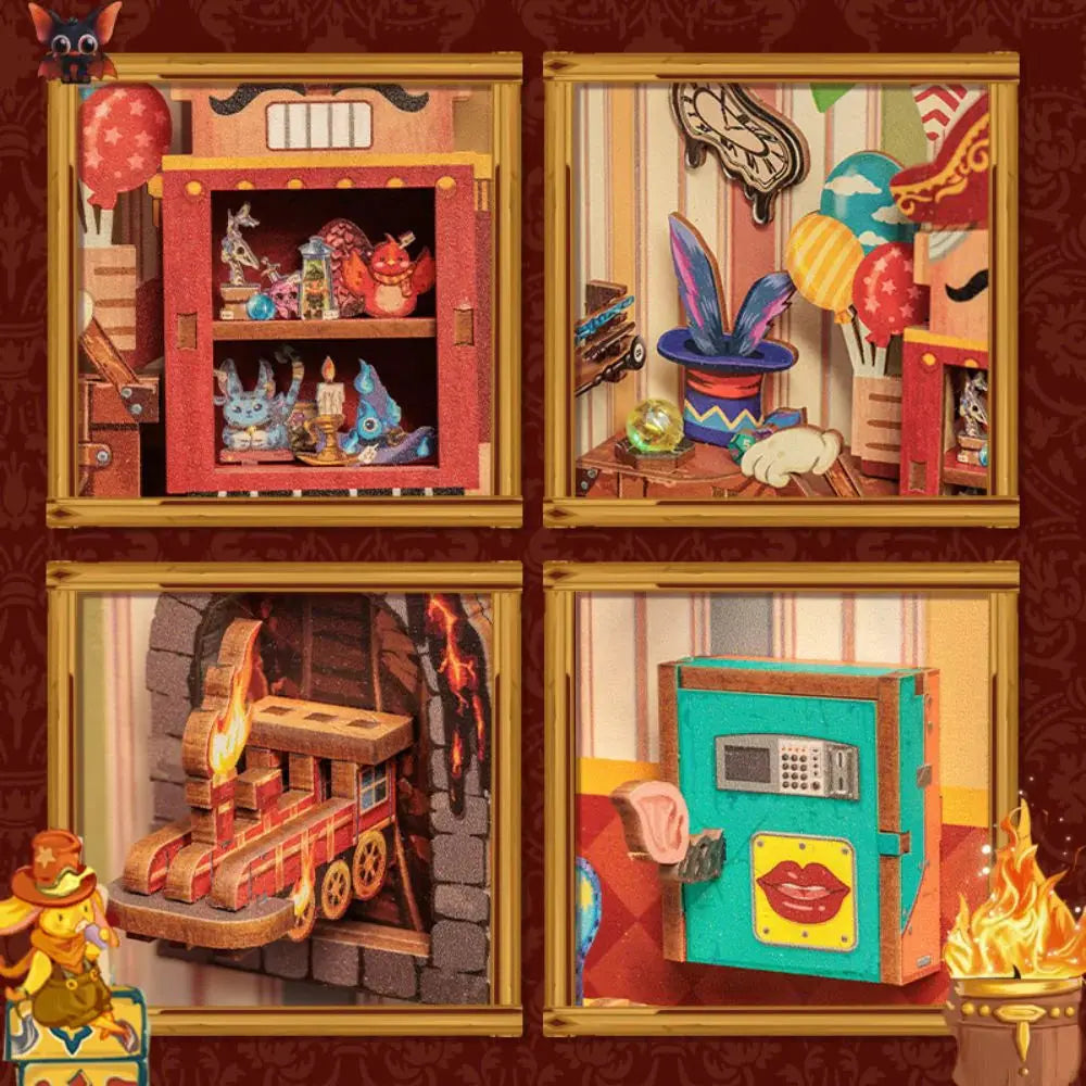 Book Nook Amazing Toys Store II - Crafterra
