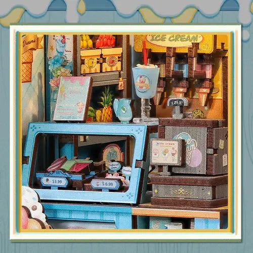 Book Nook Bella's Ice Cream - Crafterra