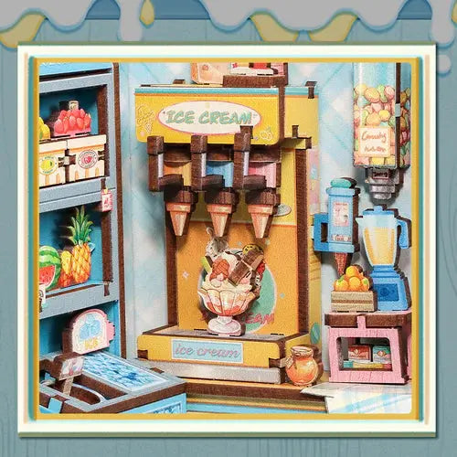 Book Nook Bella's Ice Cream - Crafterra
