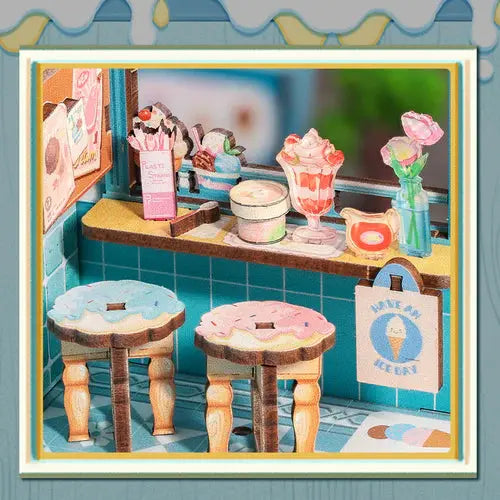 Book Nook Bella's Ice Cream - Crafterra