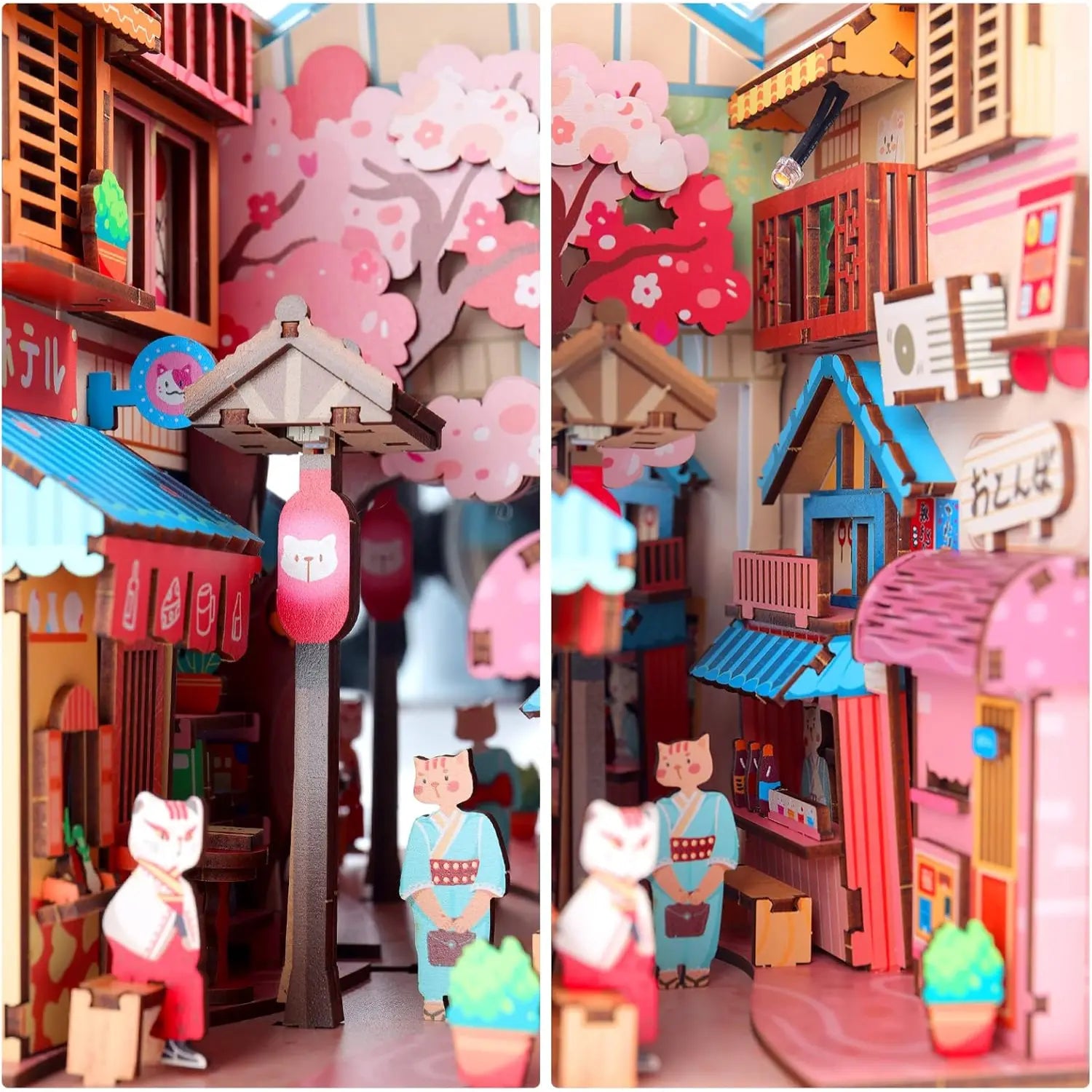 Book Nook Cat Grocery - Crafterra