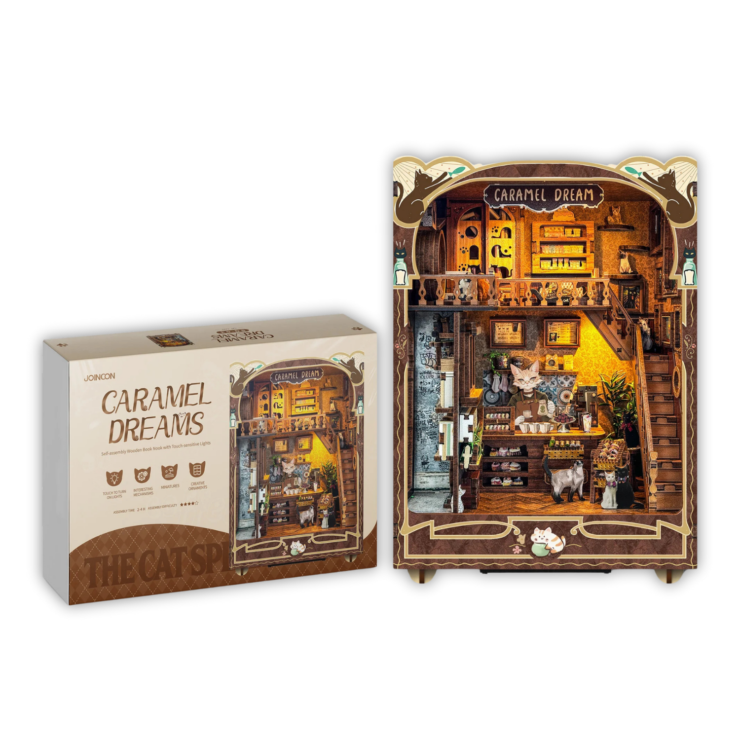Book Nook Caramel Dream