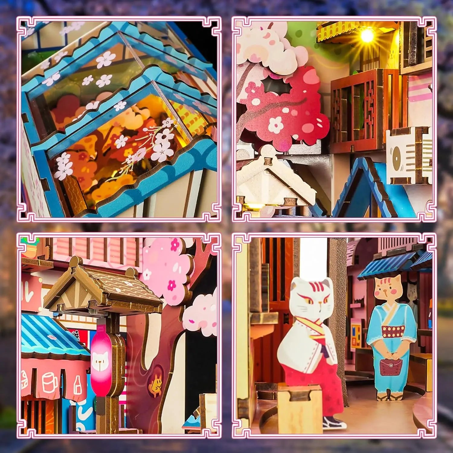 Book Nook Cat Grocery - Crafterra