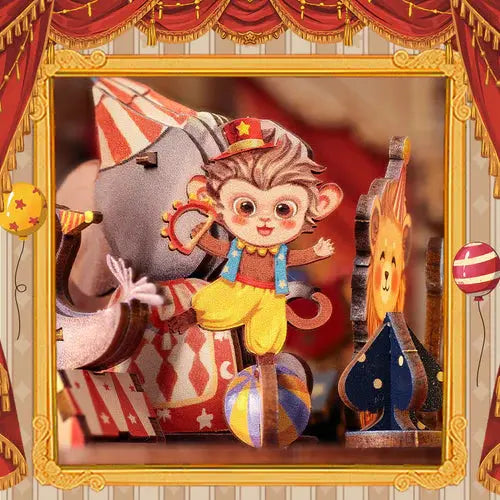 Maison Miniature Animal Carnival - Crafterra