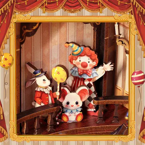 Maison Miniature Animal Carnival - Crafterra