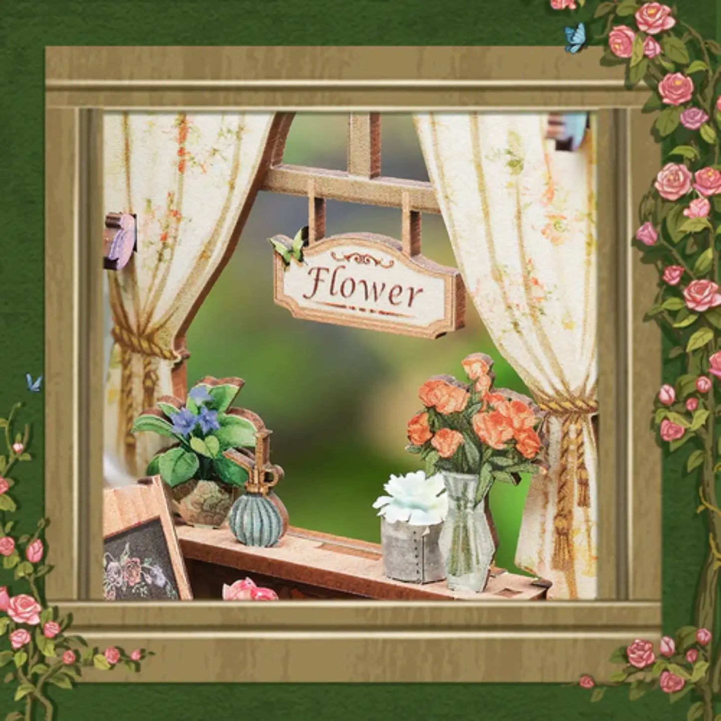 Maison Miniature Blossom Florists - Crafterra