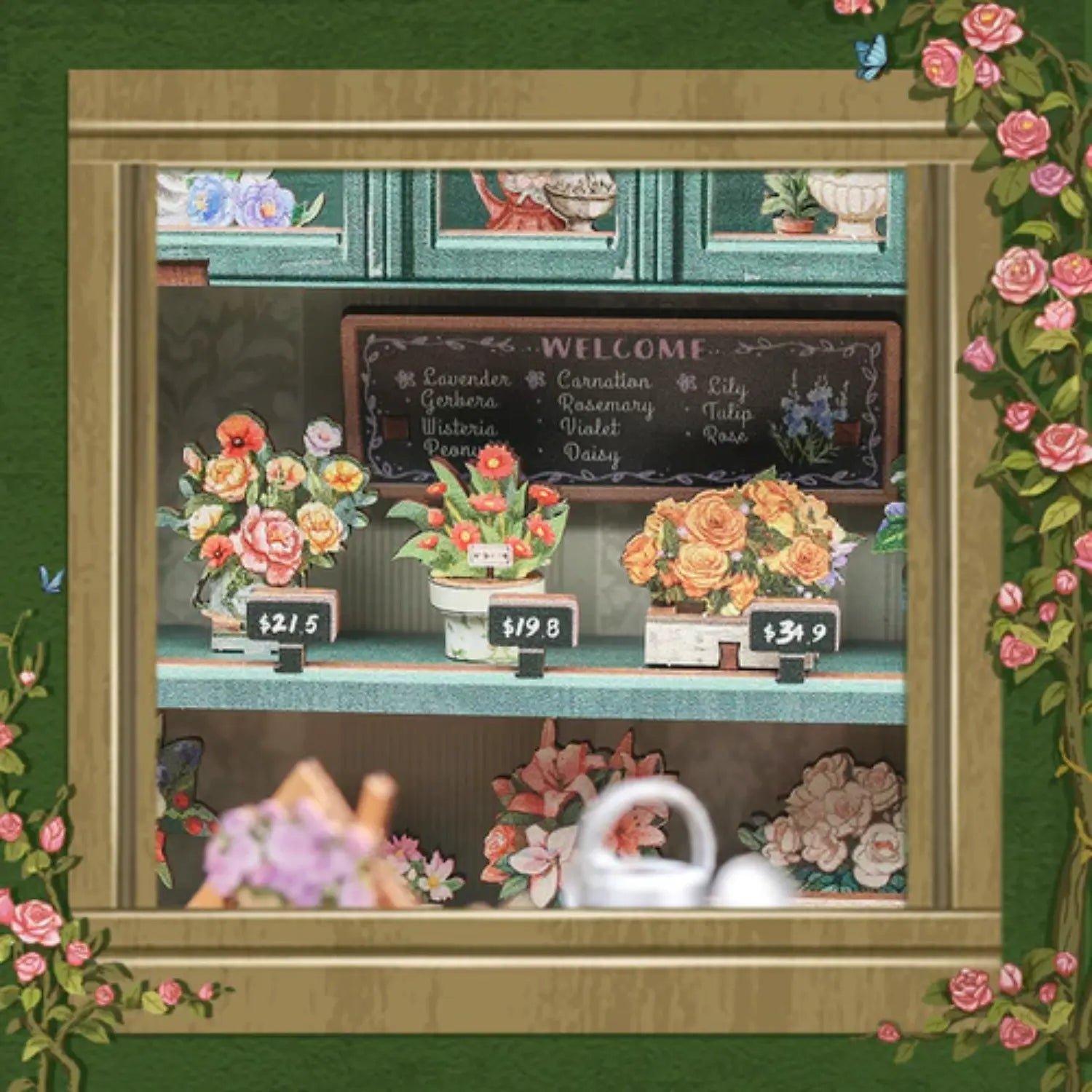 Maison Miniature Blossom Florists - Crafterra