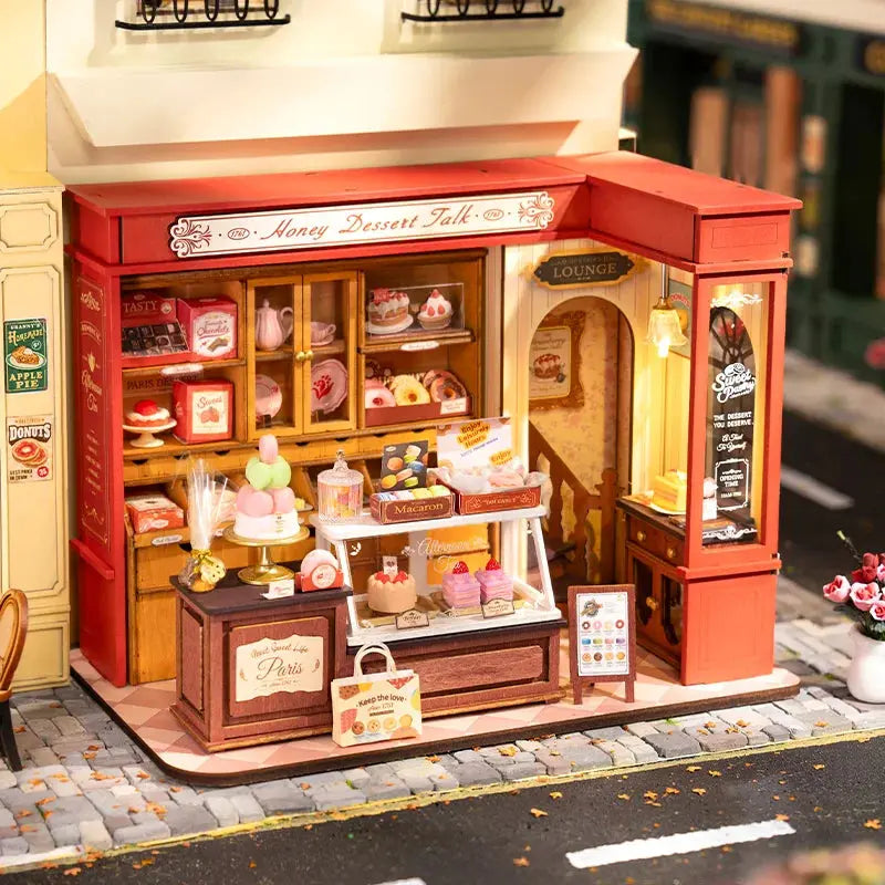 Maison Miniature Honey Dessert Talk - Crafterra