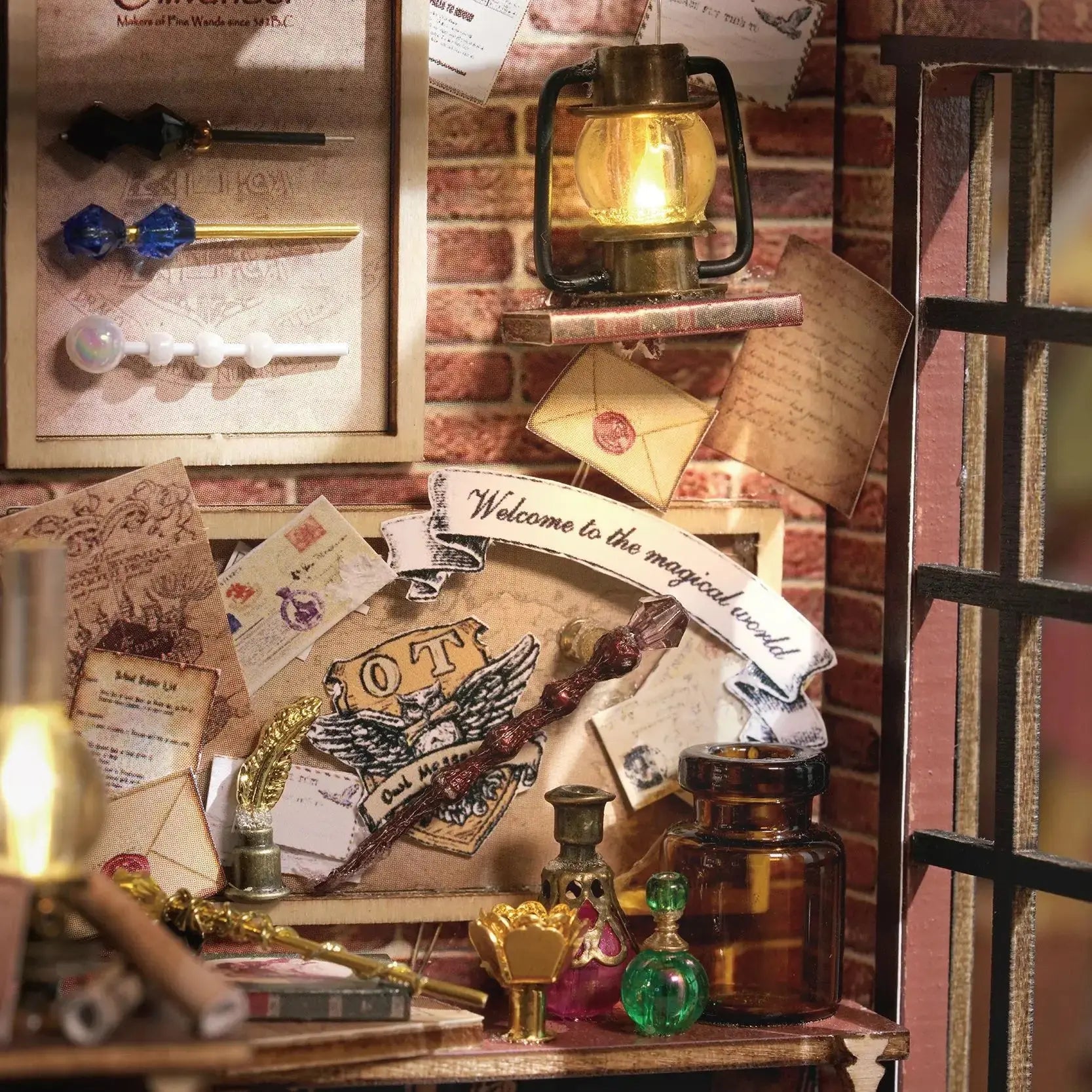 Maison Miniature Magic Wand Shop - Crafterra