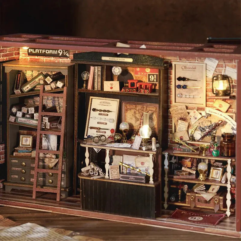Maison Miniature Magic Wand Shop - Crafterra