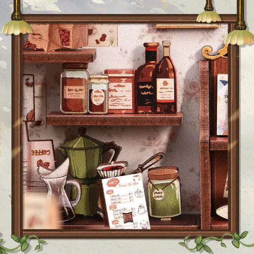 Book Nook Sunny Café - Crafterra