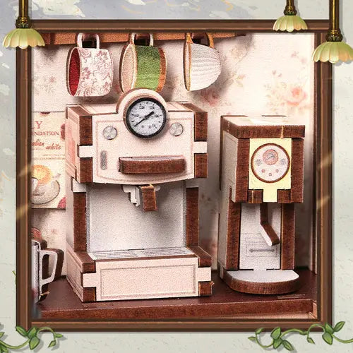 Book Nook Sunny Café - Crafterra